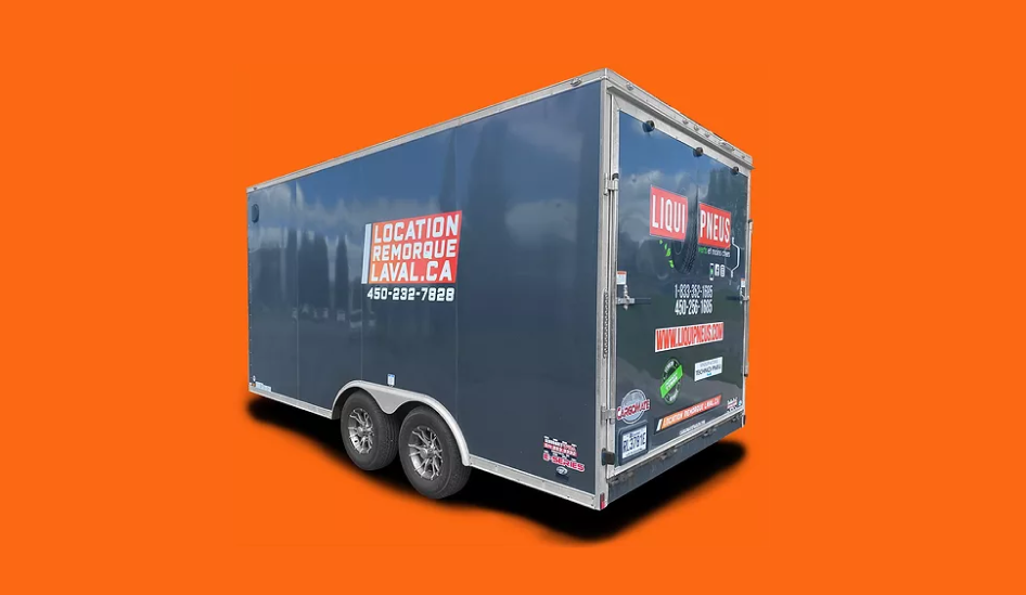 16' enclosed trailer