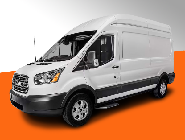 Camion de livraison Ford Transit alloné